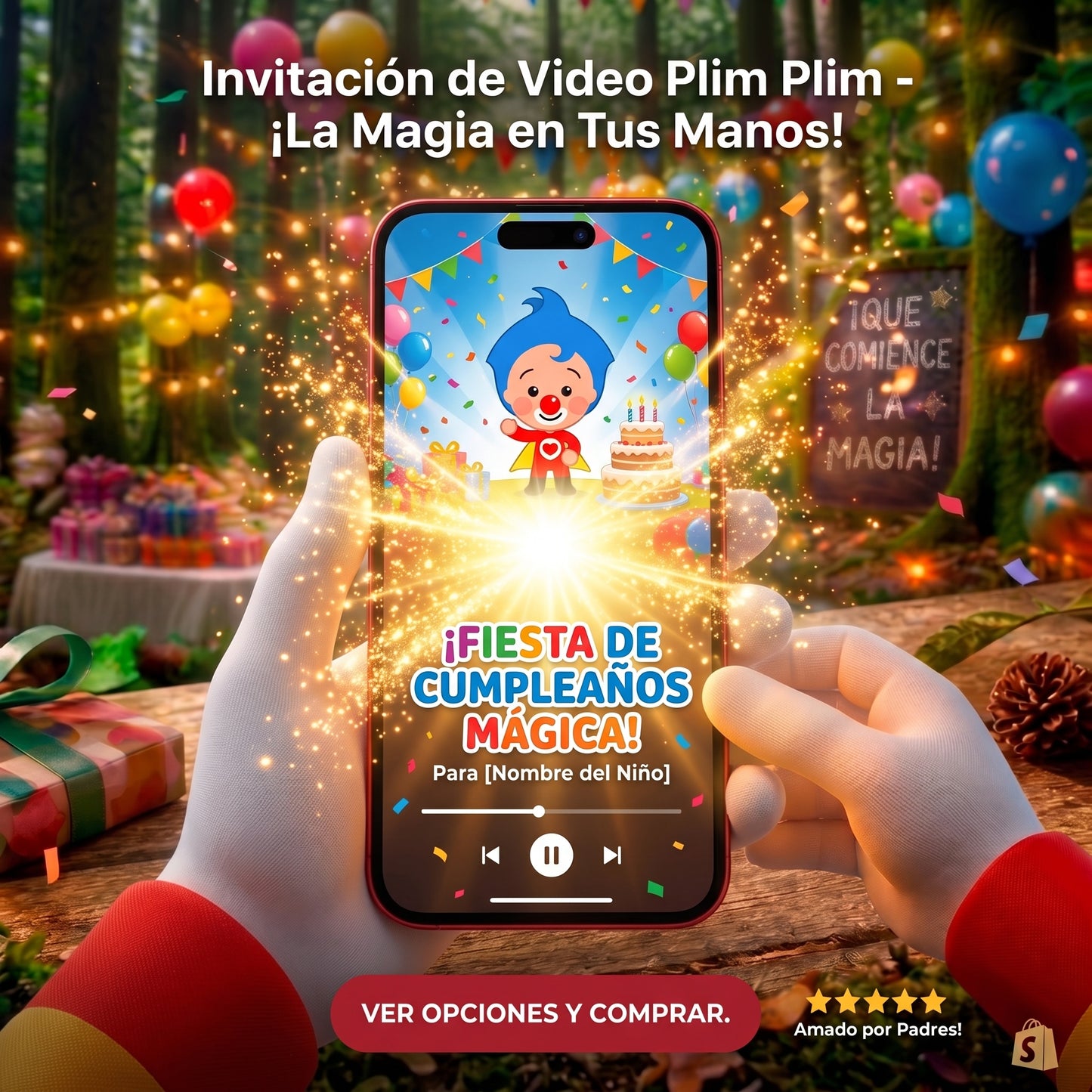 Tarjeta Digital tipo Video)